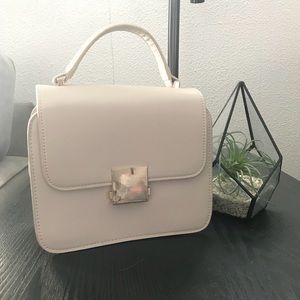 ZARA top handle mini bag